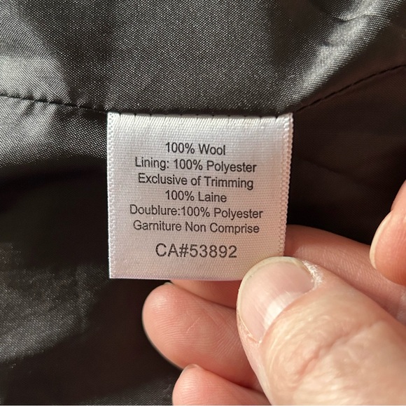 Icelandic Design Red 100% Boiled Wool Jacket Snap Front Women’s Size L Nordic - Picture 7 of 10